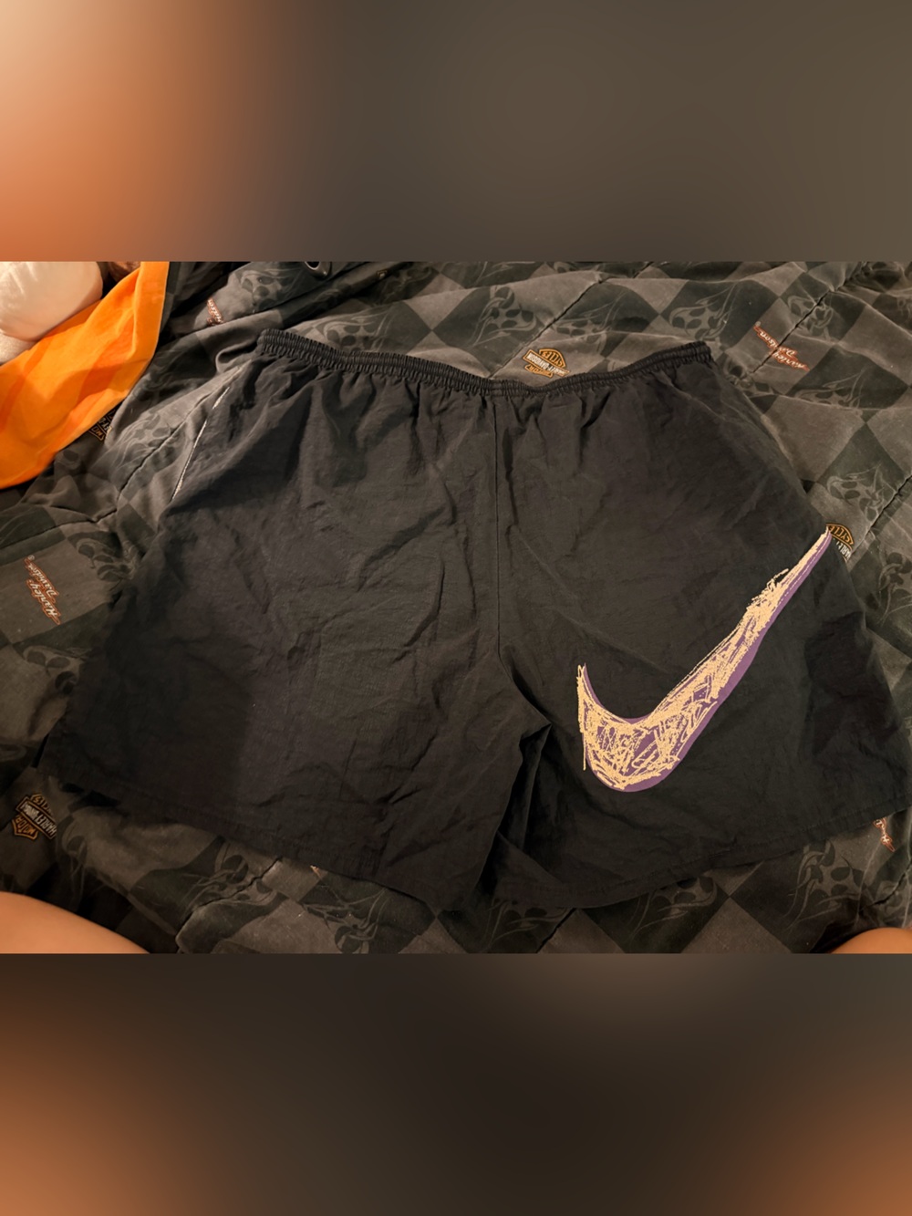 Vintage 90s Nike rare Lined Swim Shorts trunks